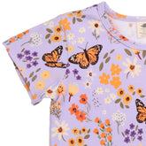Flowers and Butterflies-T-Shirt
